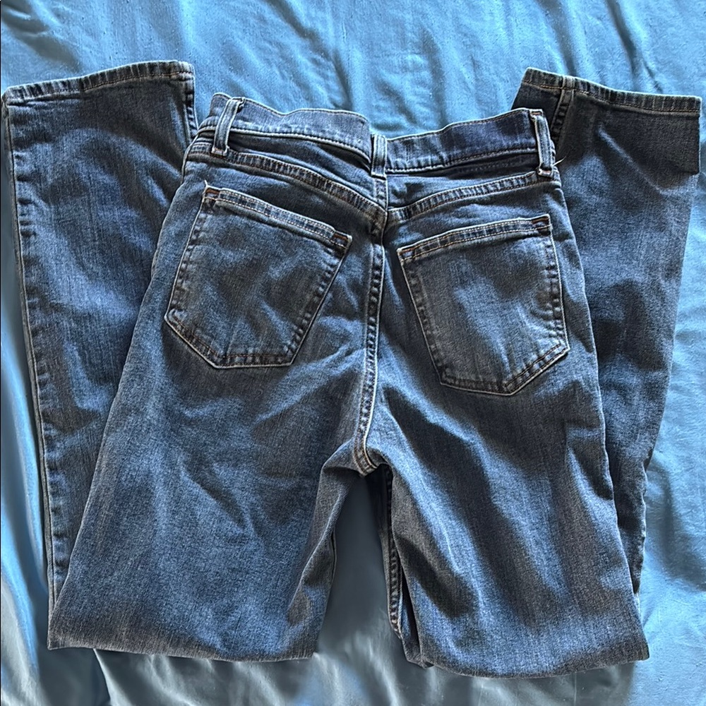 Abercrombie & Fitch Ultra High Rise Blue Jeans - Picture 3 of 3